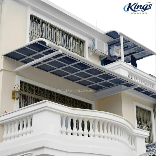 Aluminium Frame Awning(White) - outdoor awning - main product image - Kings Awning Australia