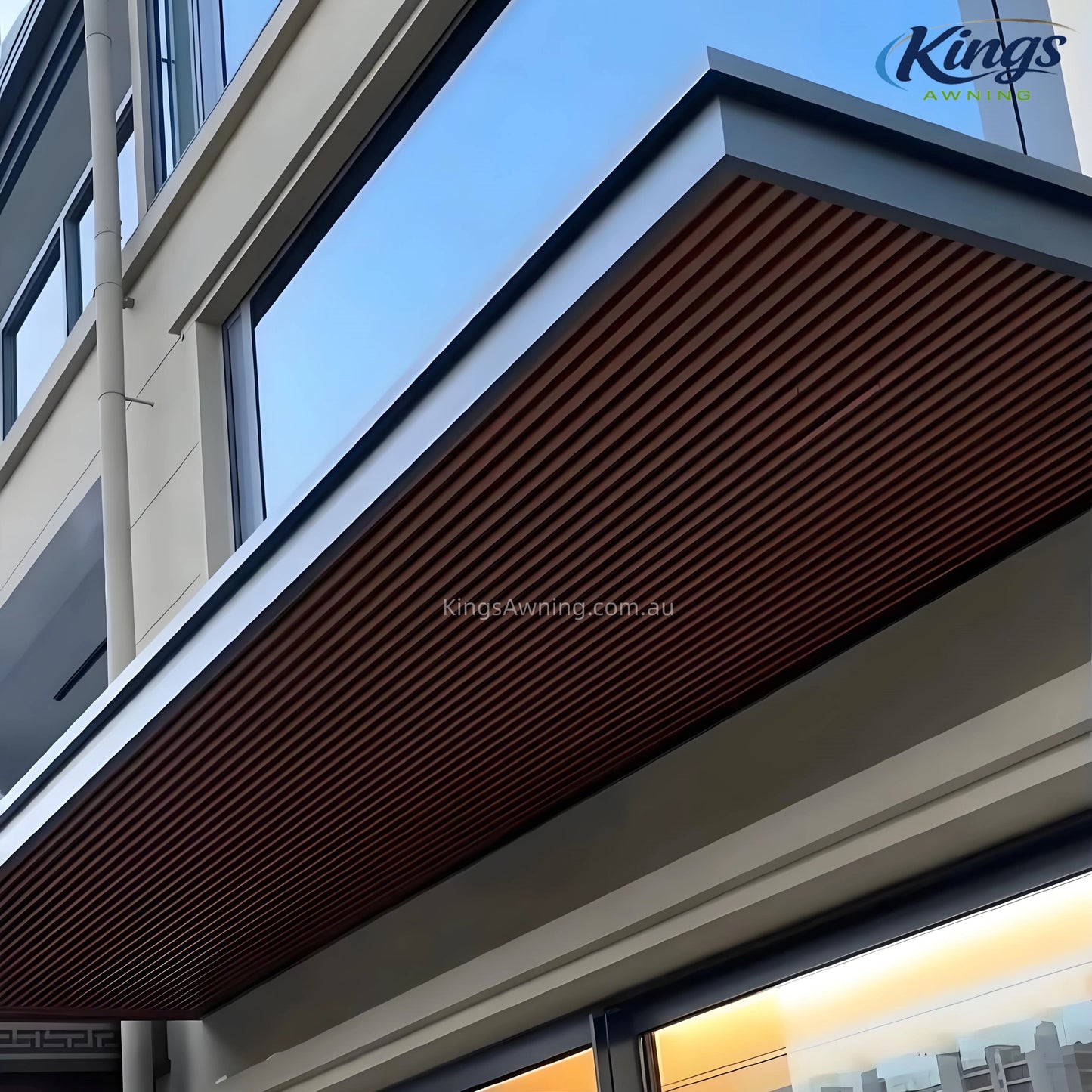 Modern Minimalist Aluminum Porch Canopy | Pre-Engineered Front Door Awning Kit