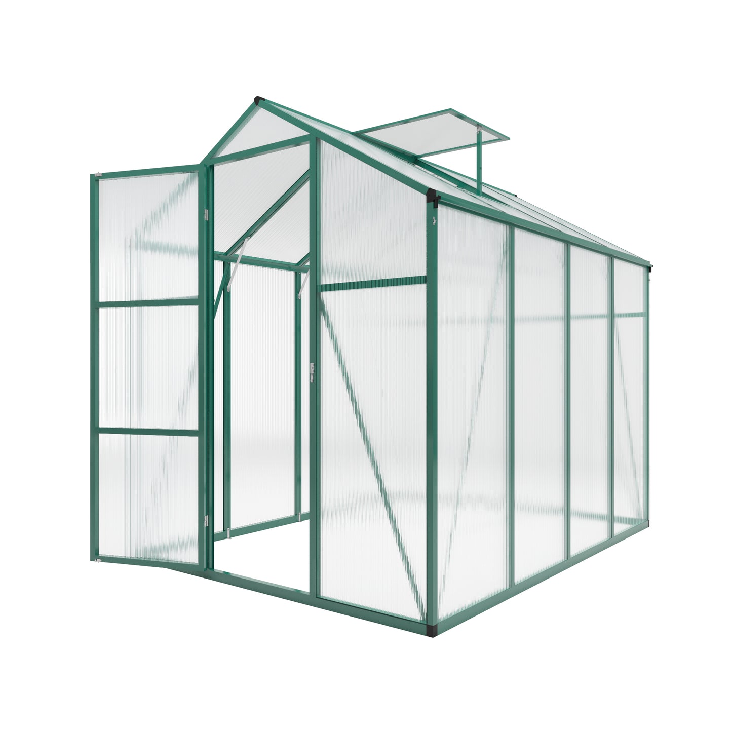 6x8 FT (1.8x2.4m) Green - greenhouse kit - product detail image 11 - Kings Awning Australia