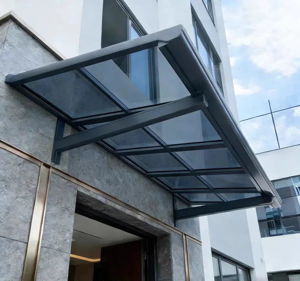 Cleaning and Maintaining Aluminum Door Awnings: Polycarbonate vs. All-Aluminum Thermal Panels