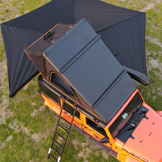 Hard Core off-road Wind Hard Shell Roof Tent ABS Hard Shell Material
