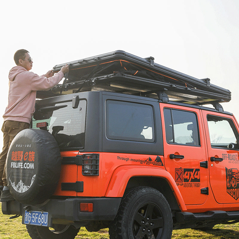 Hard Core off-road Wind Hard Shell Roof Tent ABS Hard Shell Material - outdoor awning - product detail image 4 - Kings Awning Australia