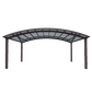 Aluminium M-Shape Design Carport for 2 Cars