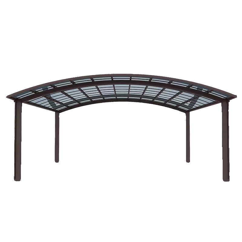 Aluminium M-Shape Design Carport for 2 Cars