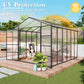 10x12 FT(3*3.66m) Black
