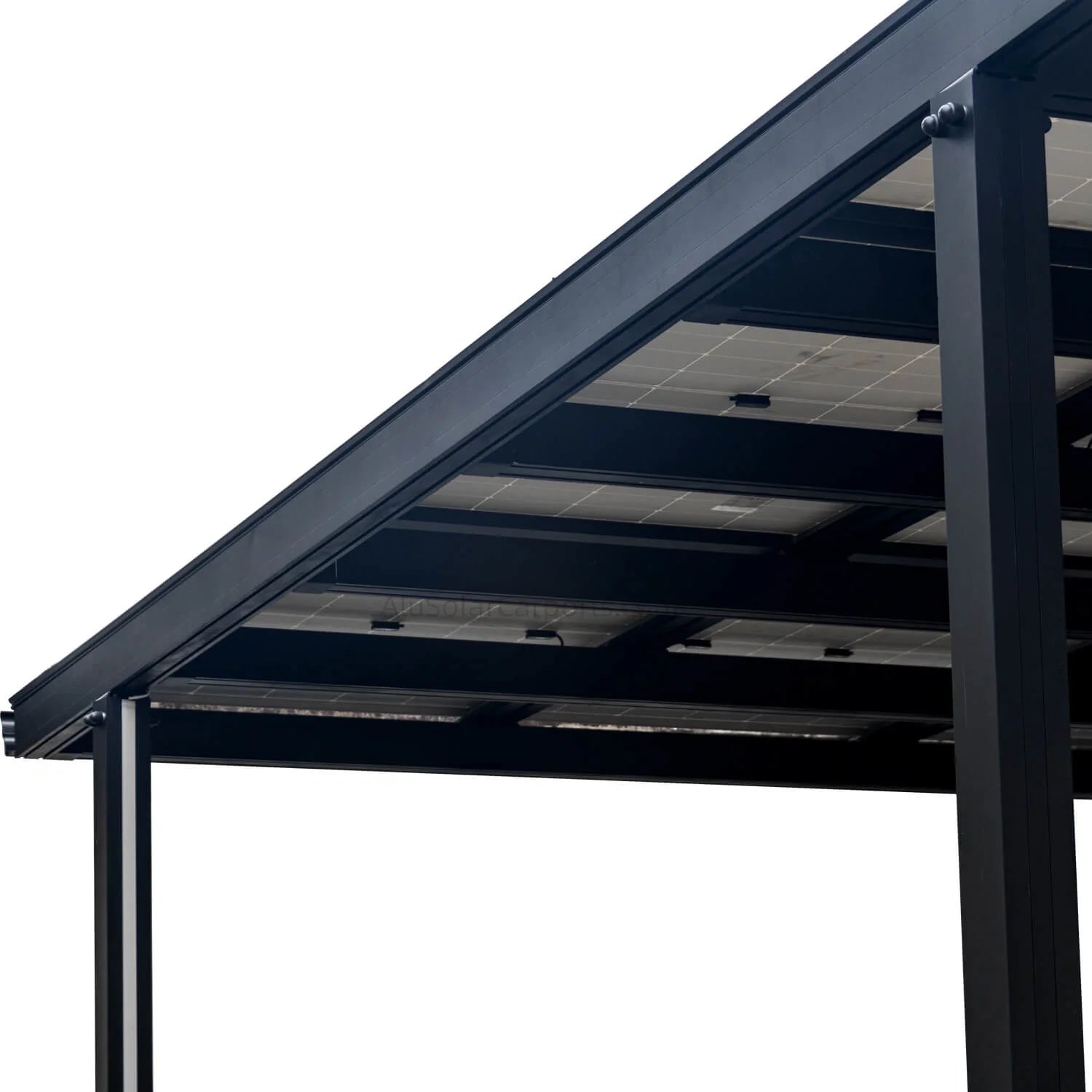Double Solar Carport S2 - carport - product detail image 5 - Kings Awning Australia