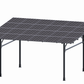 Double Solar Carport Kits Black