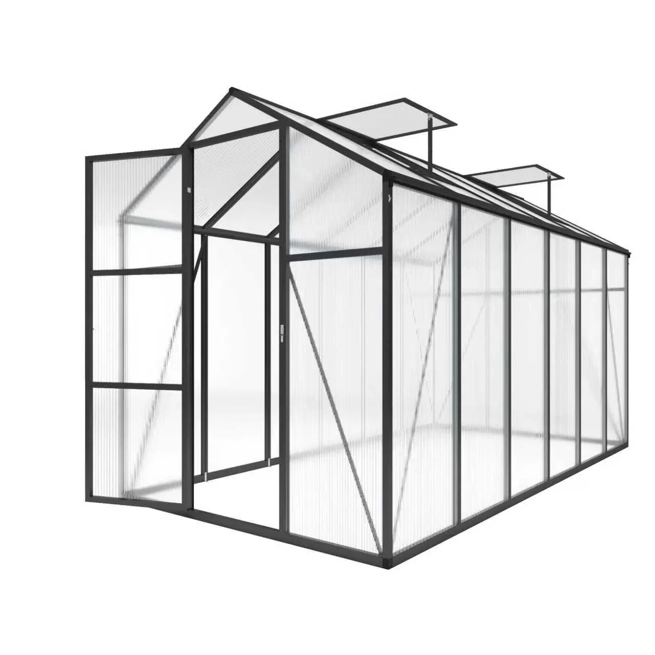 6x12FT(1.83*3.66m) Black - greenhouse kit - product detail image 10 - Kings Awning Australia