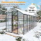 6x14FT(1.83*4.26m) Black - greenhouse kit - product detail image 5 - Kings Awning Australia
