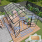 10x14 FT(3*4.26m) Black