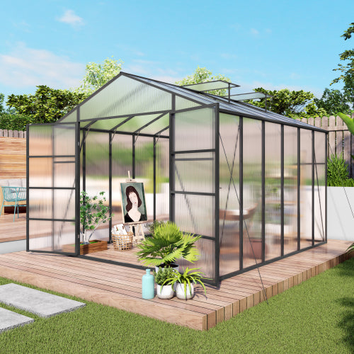 10x12 FT(3*3.66m) Black - greenhouse kit - main product image - Kings Awning Australia