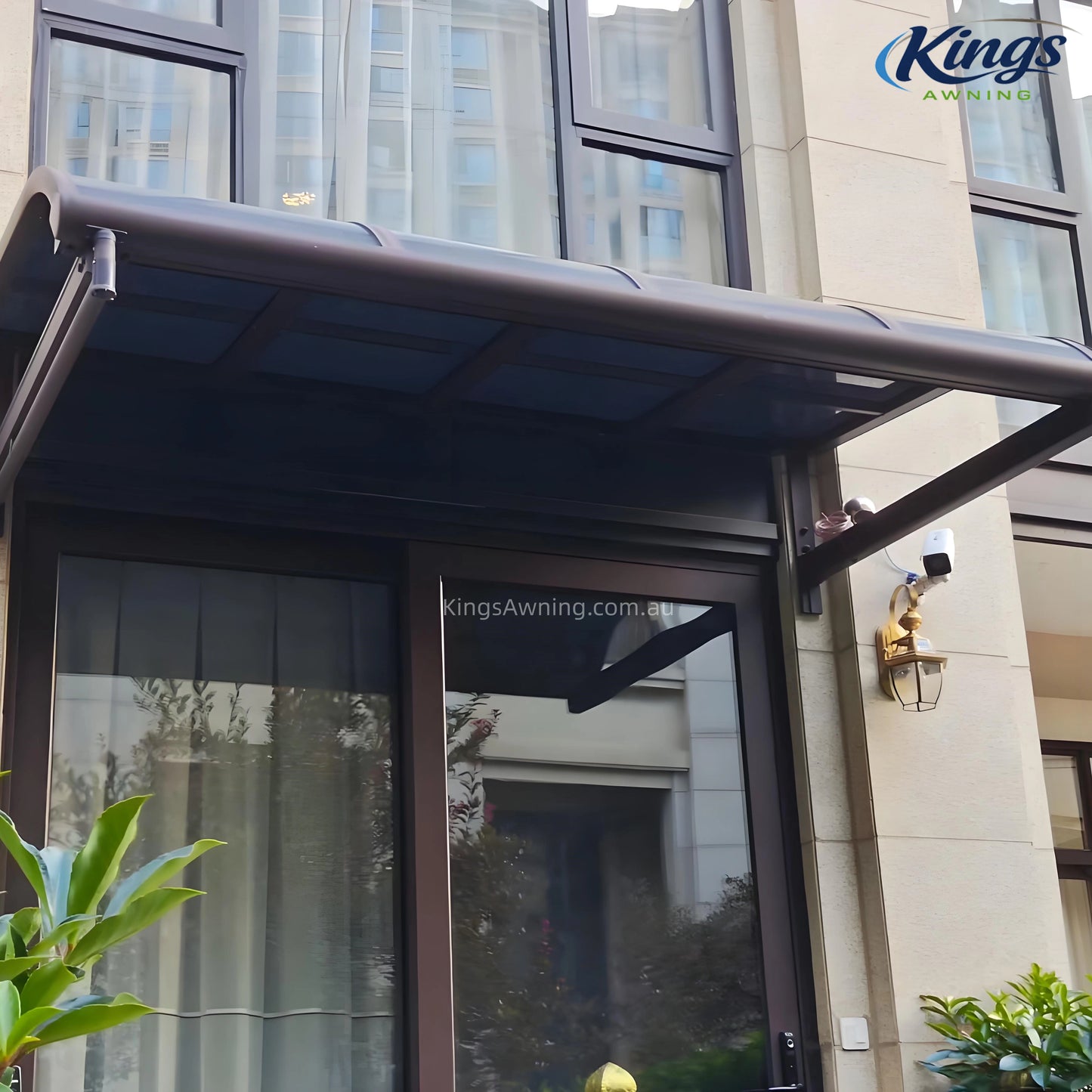 Aluminium Frame Awning(Brown)