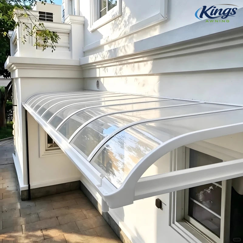 Aluminium Frame Awning(White) - outdoor awning - product detail image 2 - Kings Awning Australia