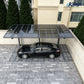 L Shape Cantilever Single Carport(Grey)