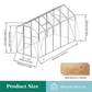 6x10 FT(1.8x3m) Black - greenhouse kit - product detail image 6 - Kings Awning Australia