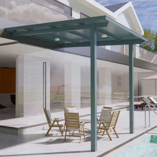 Insulated Carports, Patio Covers & Pergolas GREY