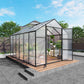 8x12 FT(2.43*3.66m) Black - greenhouse kit - main product image - Kings Awning Australia