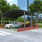 M-Shape Double Carport(Grey)