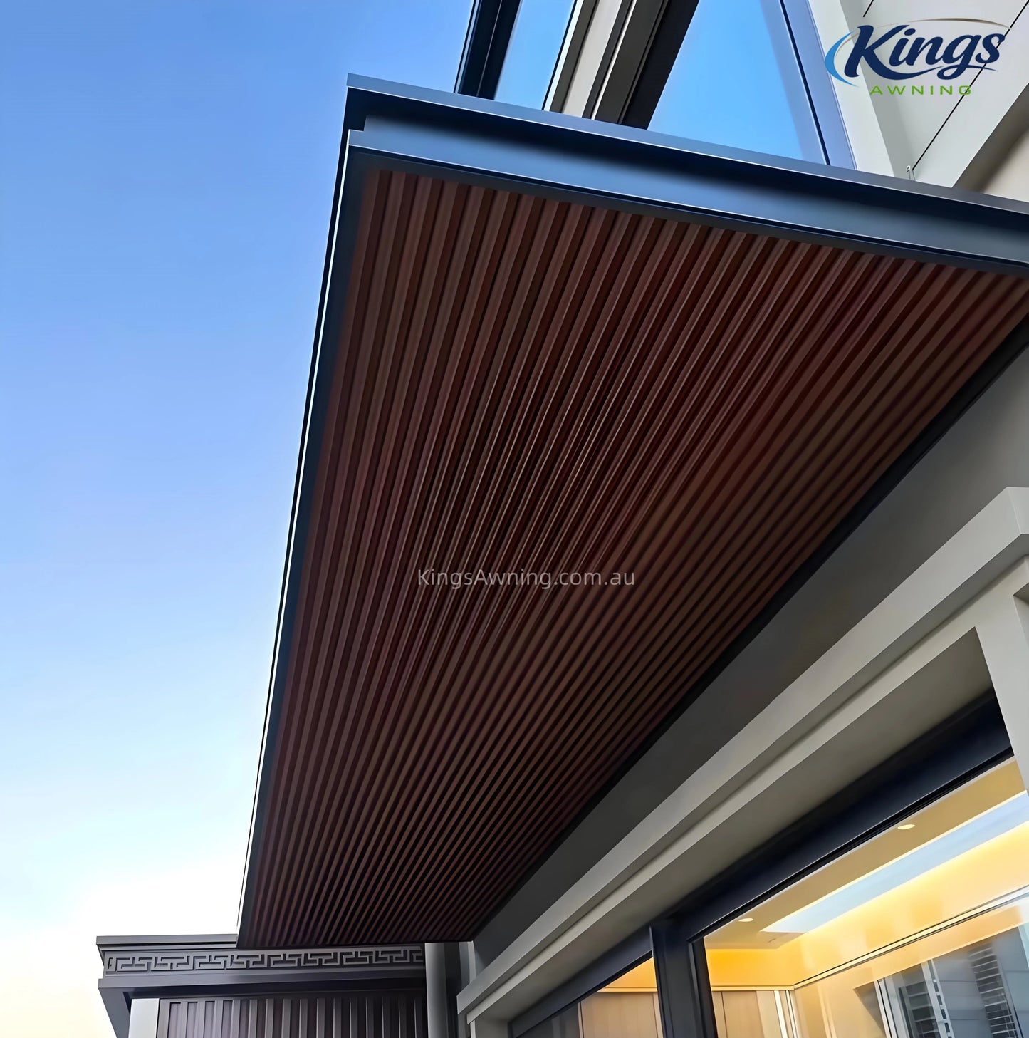 Modern Minimalist Aluminum Porch Canopy | Pre-Engineered Front Door Awning Kit