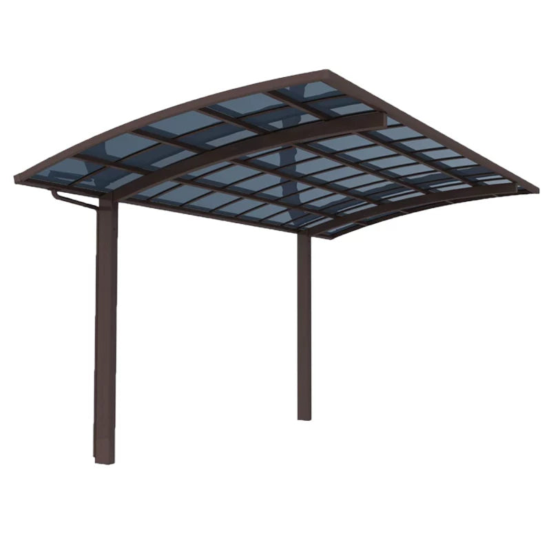 Aluminium L Shape Cantilever Single Carport Kit