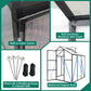 6x10 FT(1.8x3m) Black - greenhouse kit - product detail image 8 - Kings Awning Australia