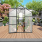 6x10 FT(1.8x3m) Black - greenhouse kit - product detail image 4 - Kings Awning Australia