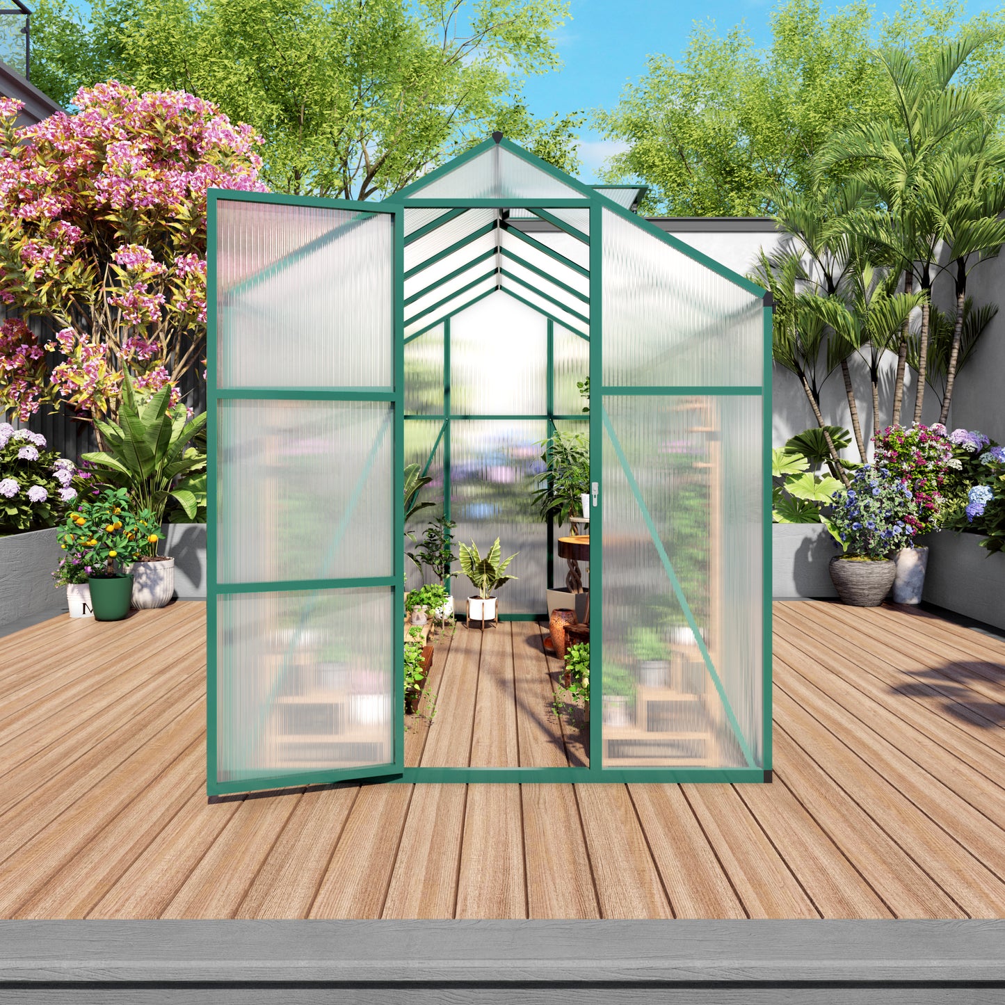 6x10 FT(1.8x3m) Green