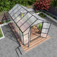 8x12 FT(2.43*3.66m) Black - greenhouse kit - product detail image 4 - Kings Awning Australia
