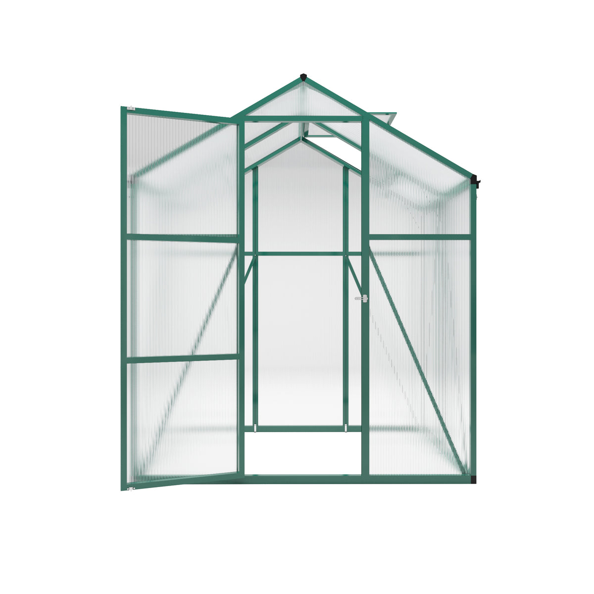 6x4 FT(1.83*1.21m) Green - greenhouse kit - product detail image 8 - Kings Awning Australia