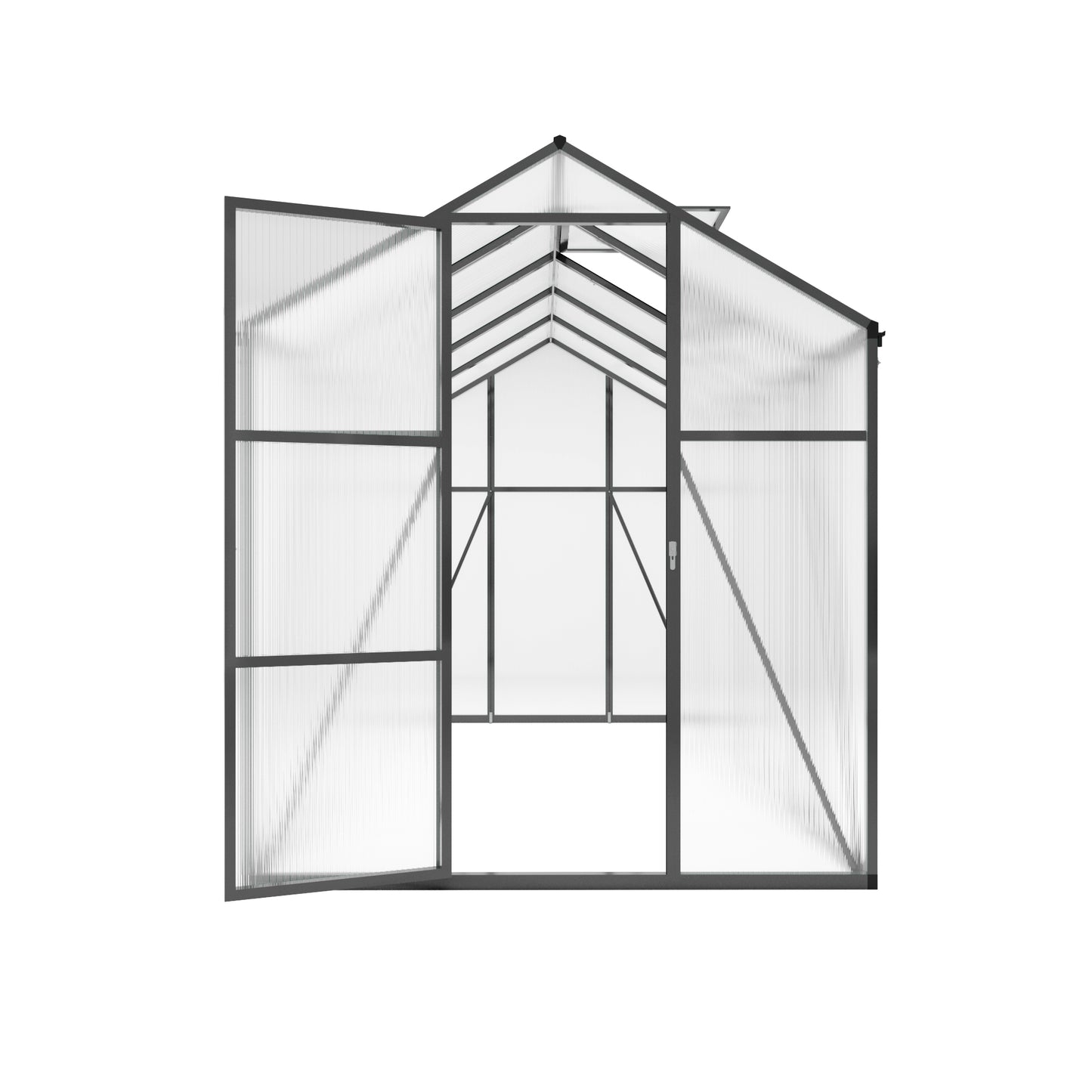 6x10 FT(1.8x3m) Black - greenhouse kit - product detail image 9 - Kings Awning Australia