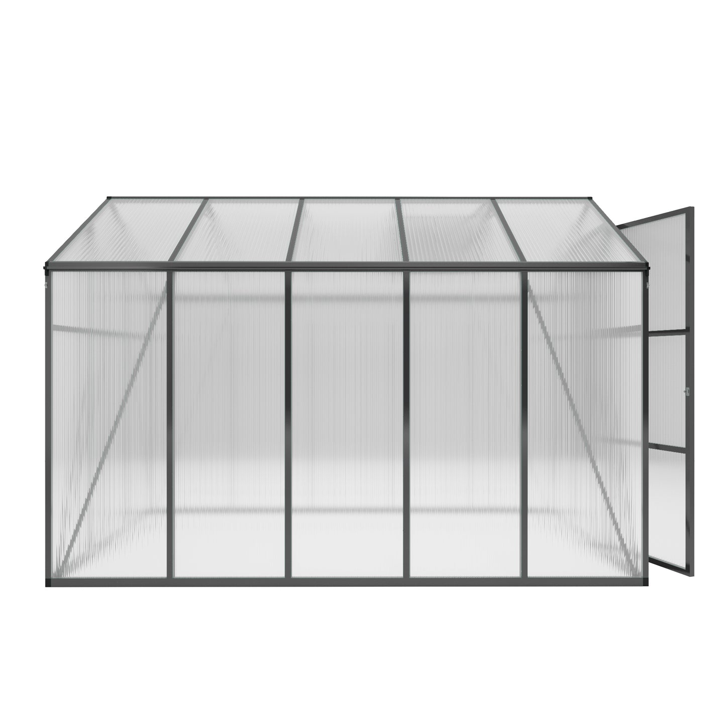 6x10 FT(1.8x3m) Black - greenhouse kit - product detail image 10 - Kings Awning Australia