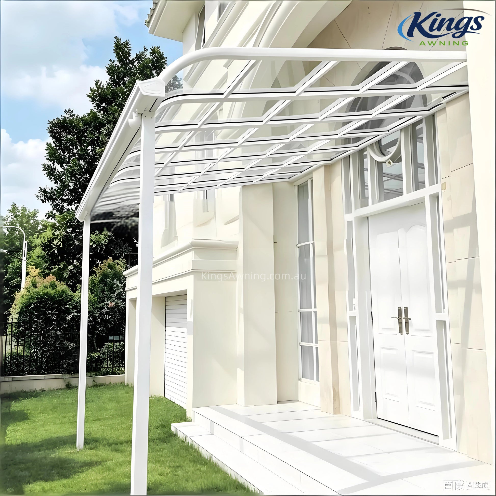Patio Cover Kit(White) - Patio Covers - product detail image 6 - Kings Awning Australia