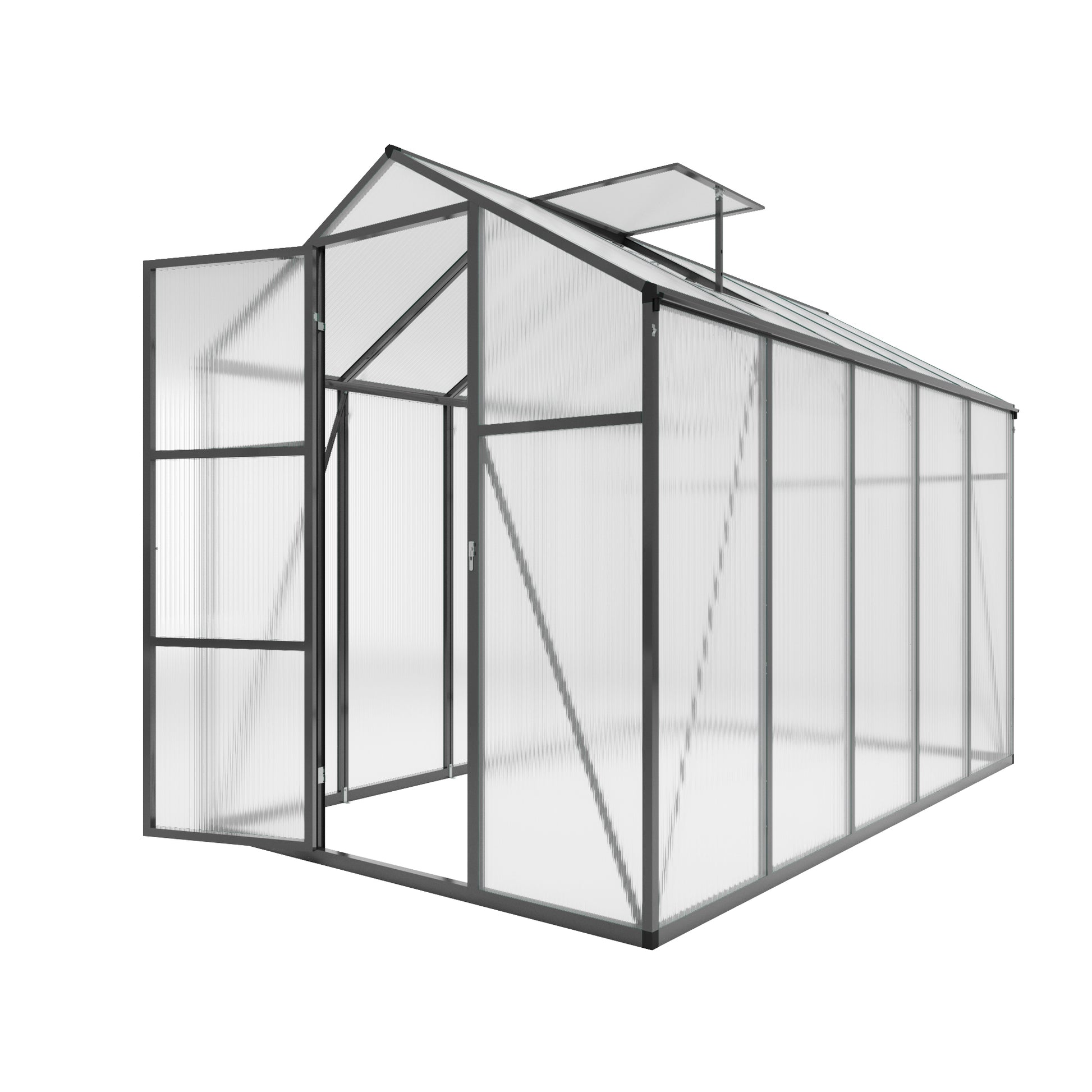 6x10 FT(1.8x3m) Black - greenhouse kit - product detail image 11 - Kings Awning Australia