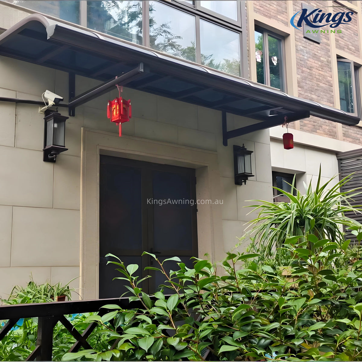 Aluminium Frame Awning(Brown) - Kings Awning
