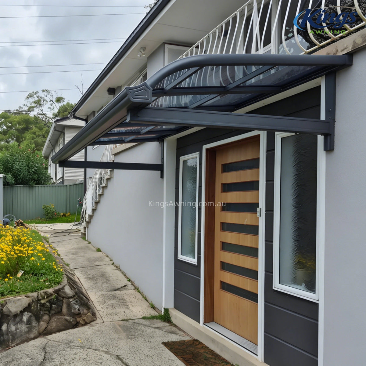 Aluminium Frame Awning(Grey) - Kings Awning