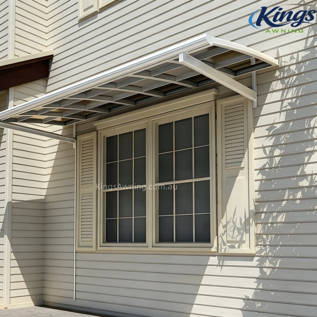 Aluminium Frame Awning(White) - Kings Awning