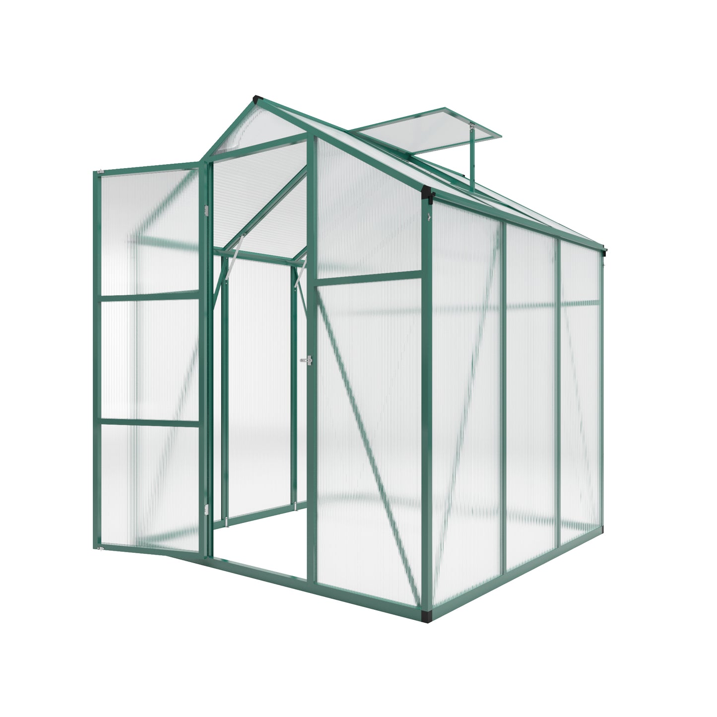 6x6 FT (1.83*1.83m) Green - greenhouse kit - product detail image 11 - Kings Awning Australia