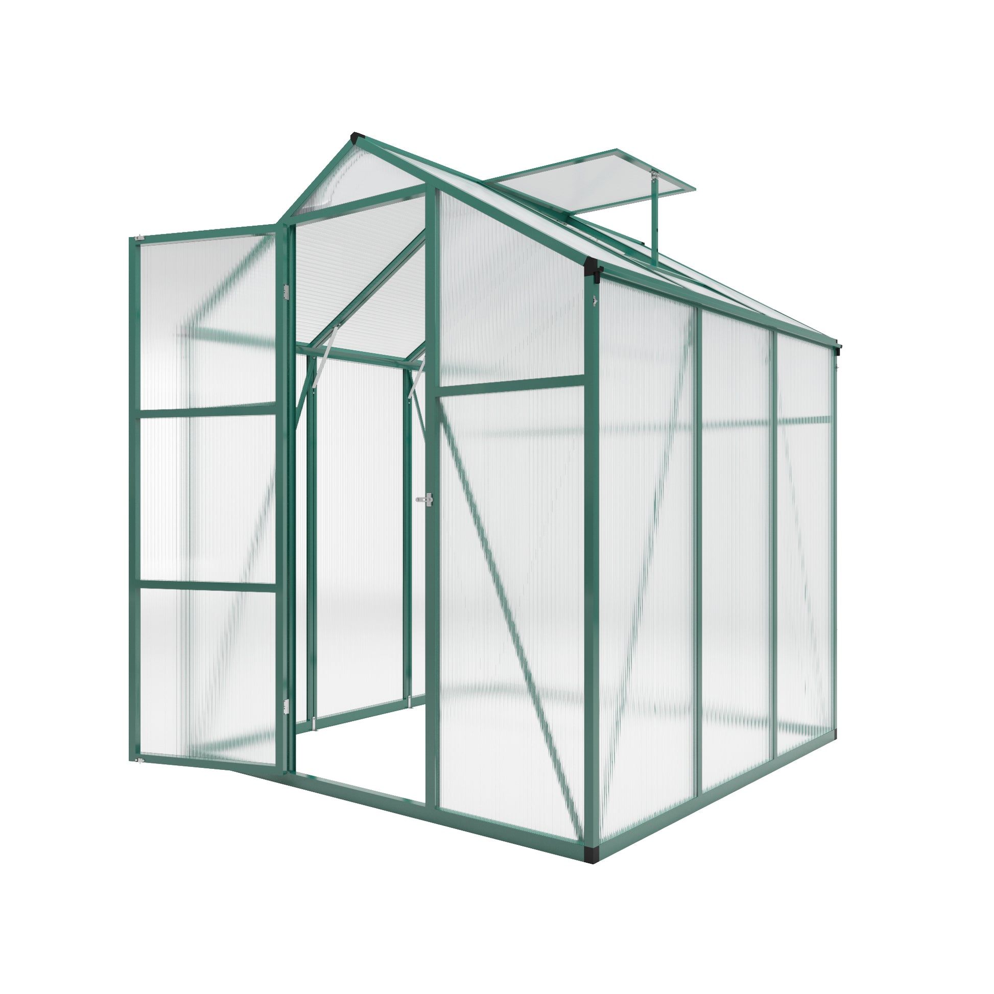 6x6 FT (1.83*1.83m) Green - greenhouse kit - product detail image 11 - Kings Awning Australia