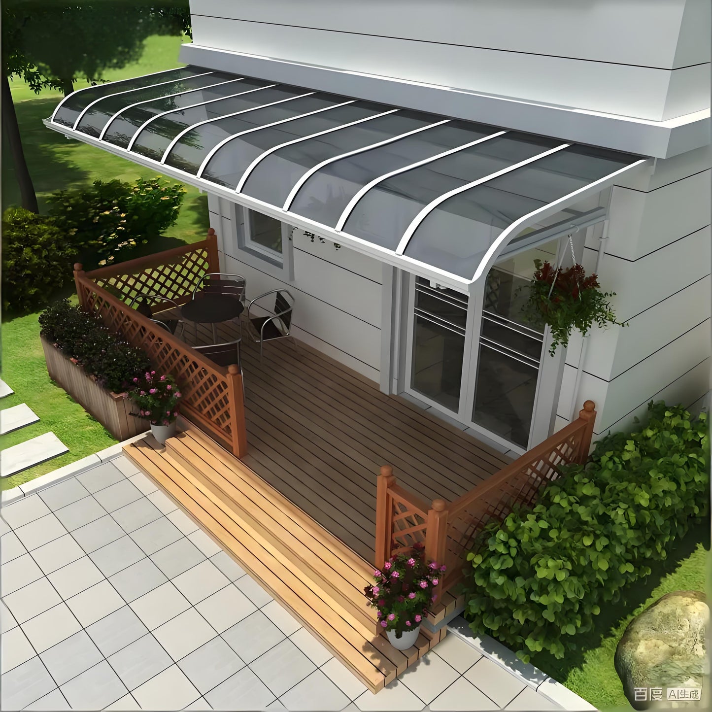 Aluminium Frame Awnings & Canopies for Patio, Door & Window