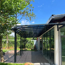 Arched Aluminum Waterproof Patio Cover Canopia Kit