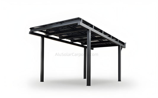 Single Solar Carport Ultra - carport - product detail image 2 - Kings Awning Australia