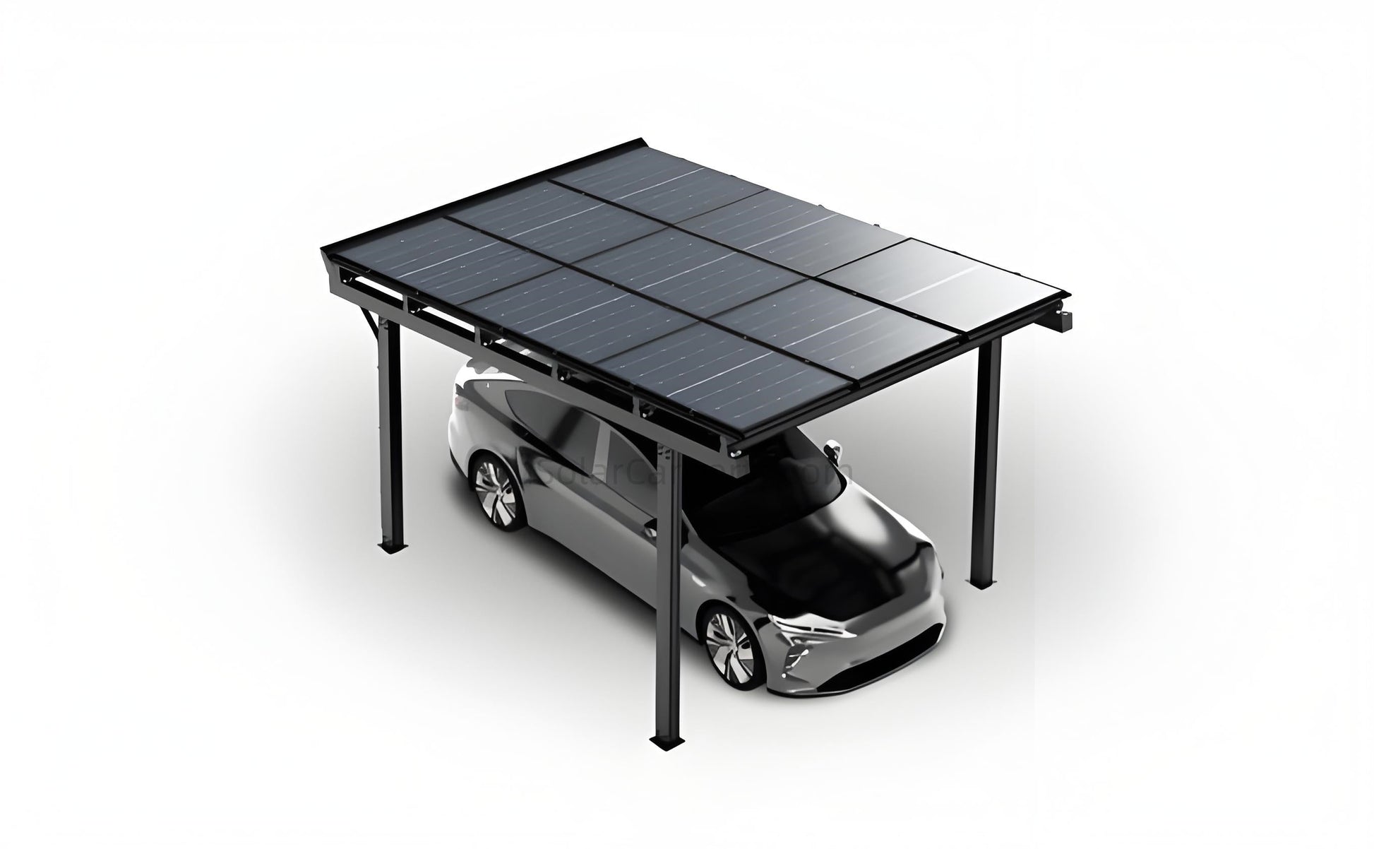 Single Solar Carport Ultra - carport - product detail image 6 - Kings Awning Australia
