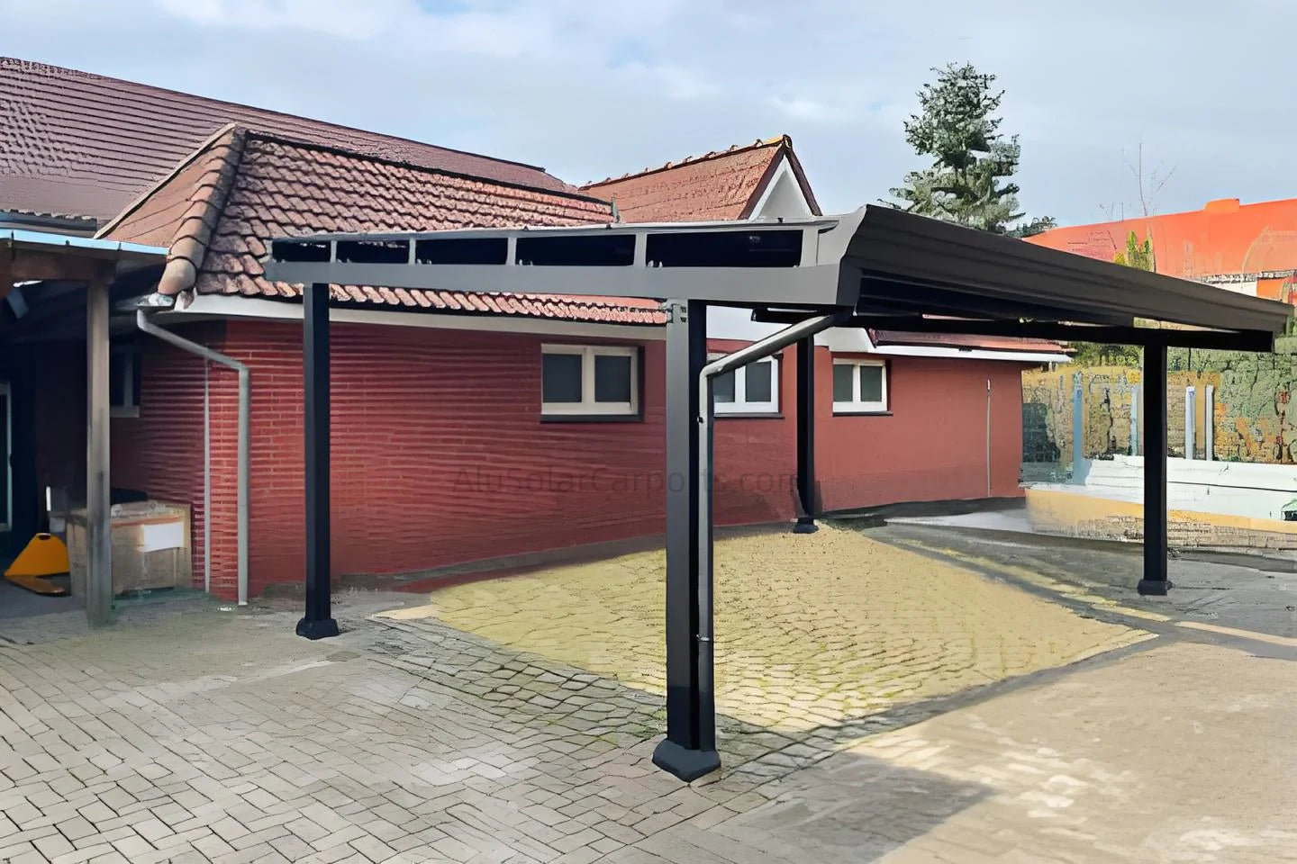 Double Solar Carport Ultra - carport - product detail image 11 - Kings Awning Australia