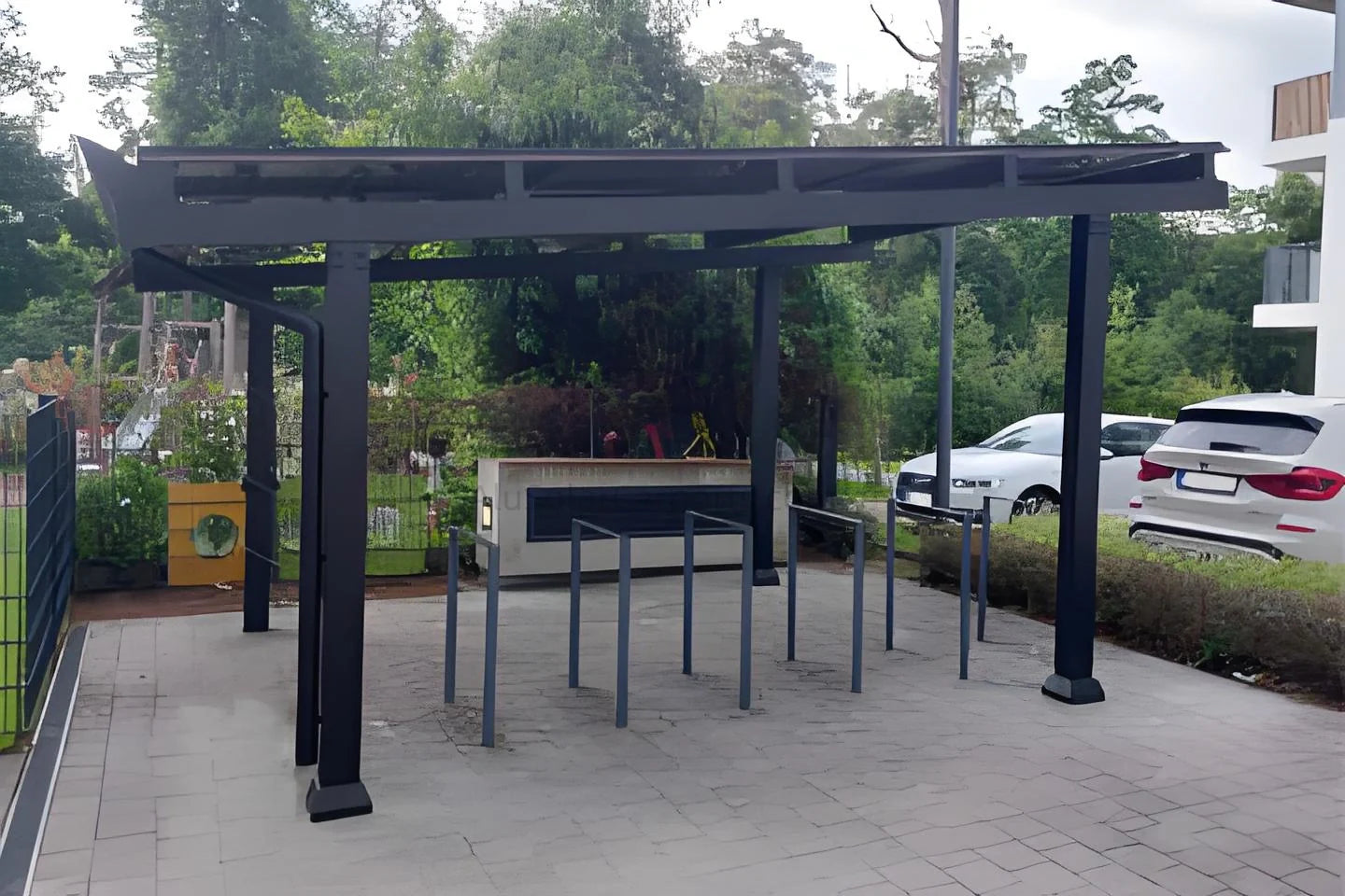 Double Solar Carport Ultra - carport - product detail image 7 - Kings Awning Australia