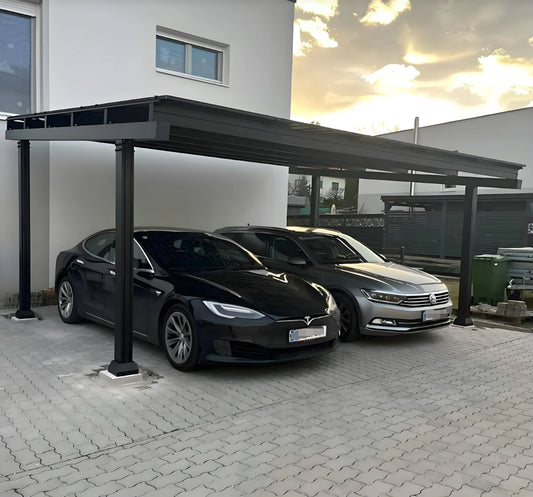Double Solar Carport Ultra - carport - main product image - Kings Awning Australia